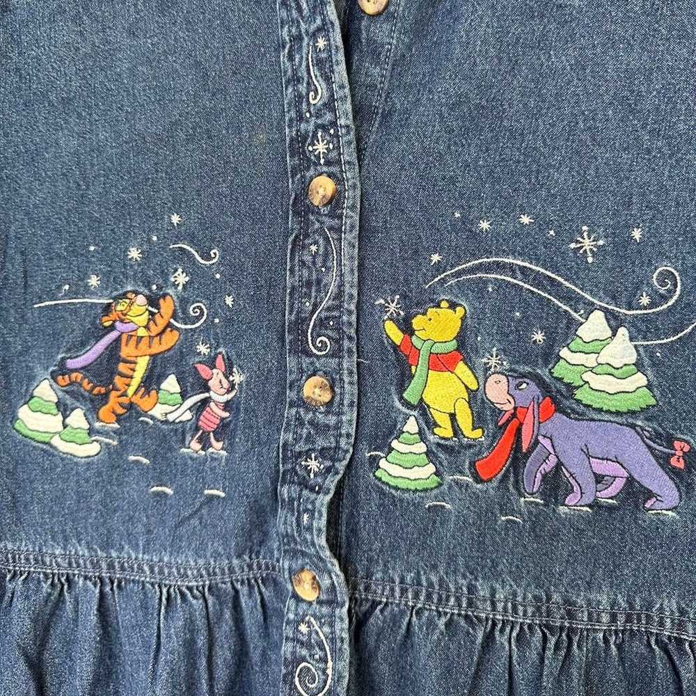 Vintage Winnie the Pooh Winter Dress - image 3