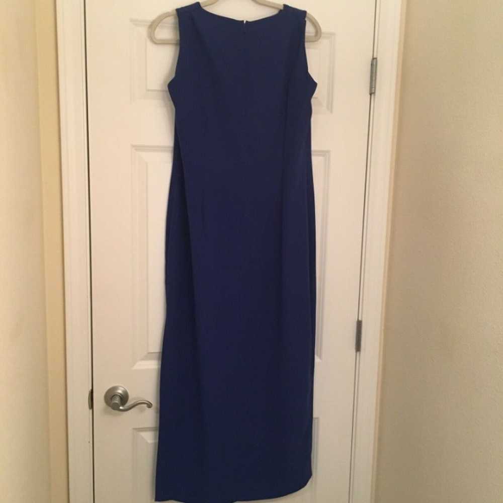 Danny & Nicole Womens Size 10 Vintage Blue Sleeve… - image 5