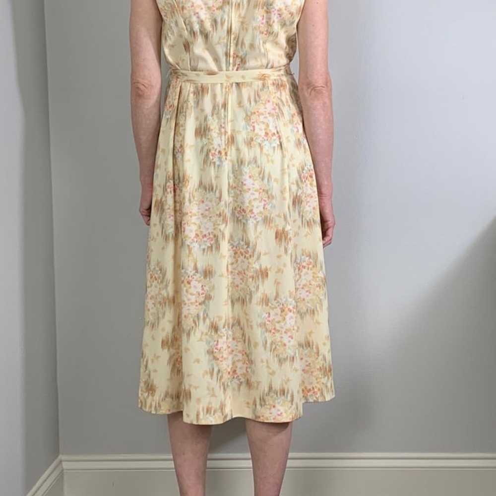 Vintage Dress – Sleeveless Midi Dress with Coordi… - image 2