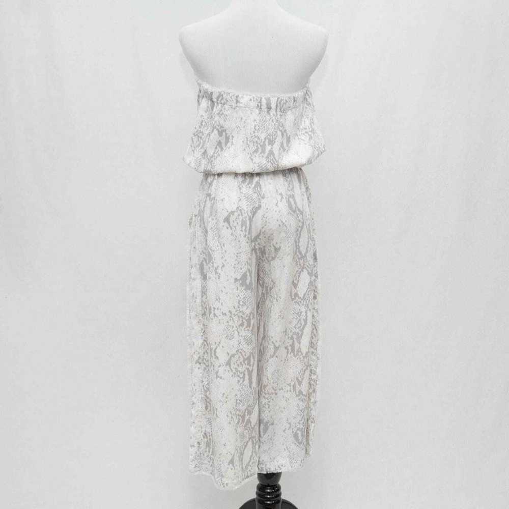 Vintage Havana Tencel Snakeskin Print Strapless S… - image 6