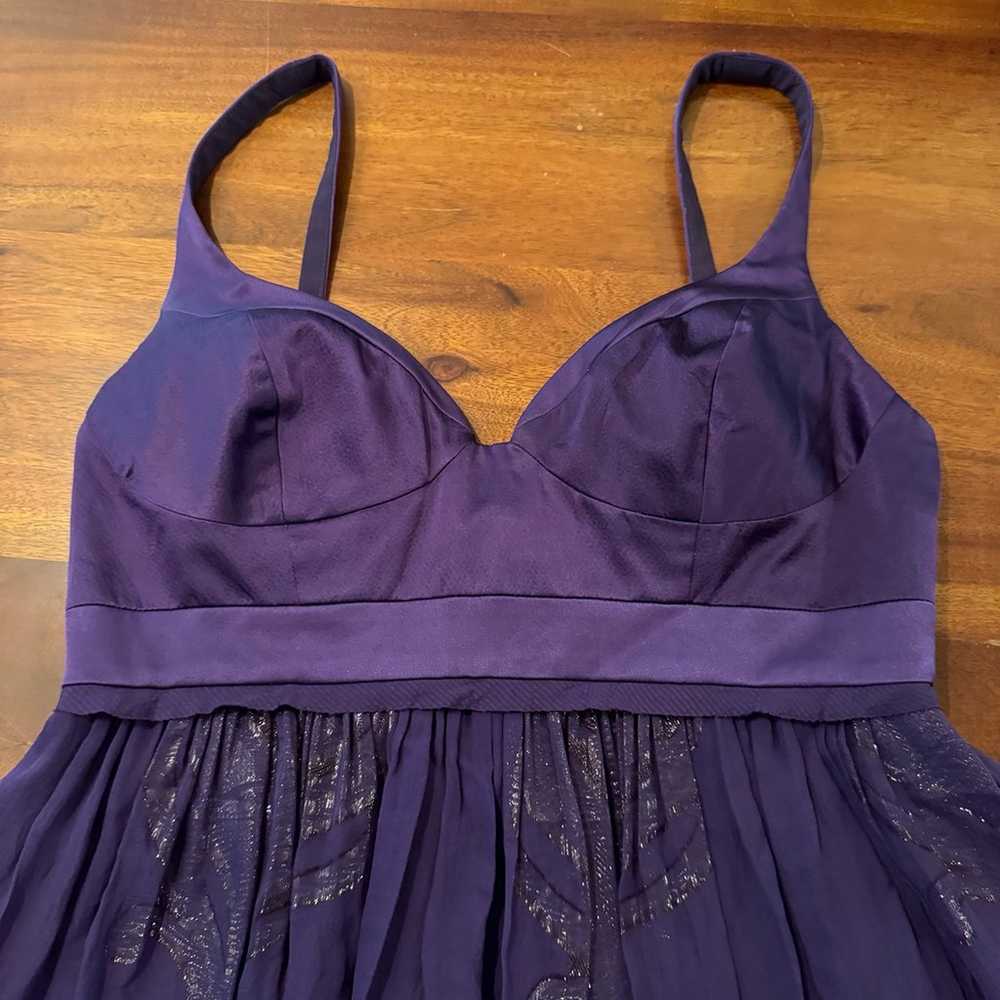 Nicole Miller Womens Purple Silk Bustier Babydoll… - image 5