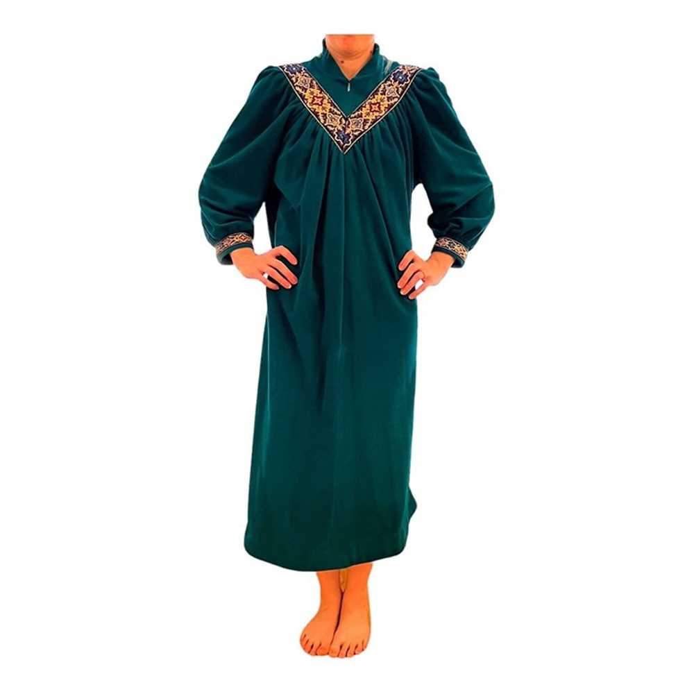 Vanity Fair Vintage Kaftan House Dress Robe Maxi … - image 1