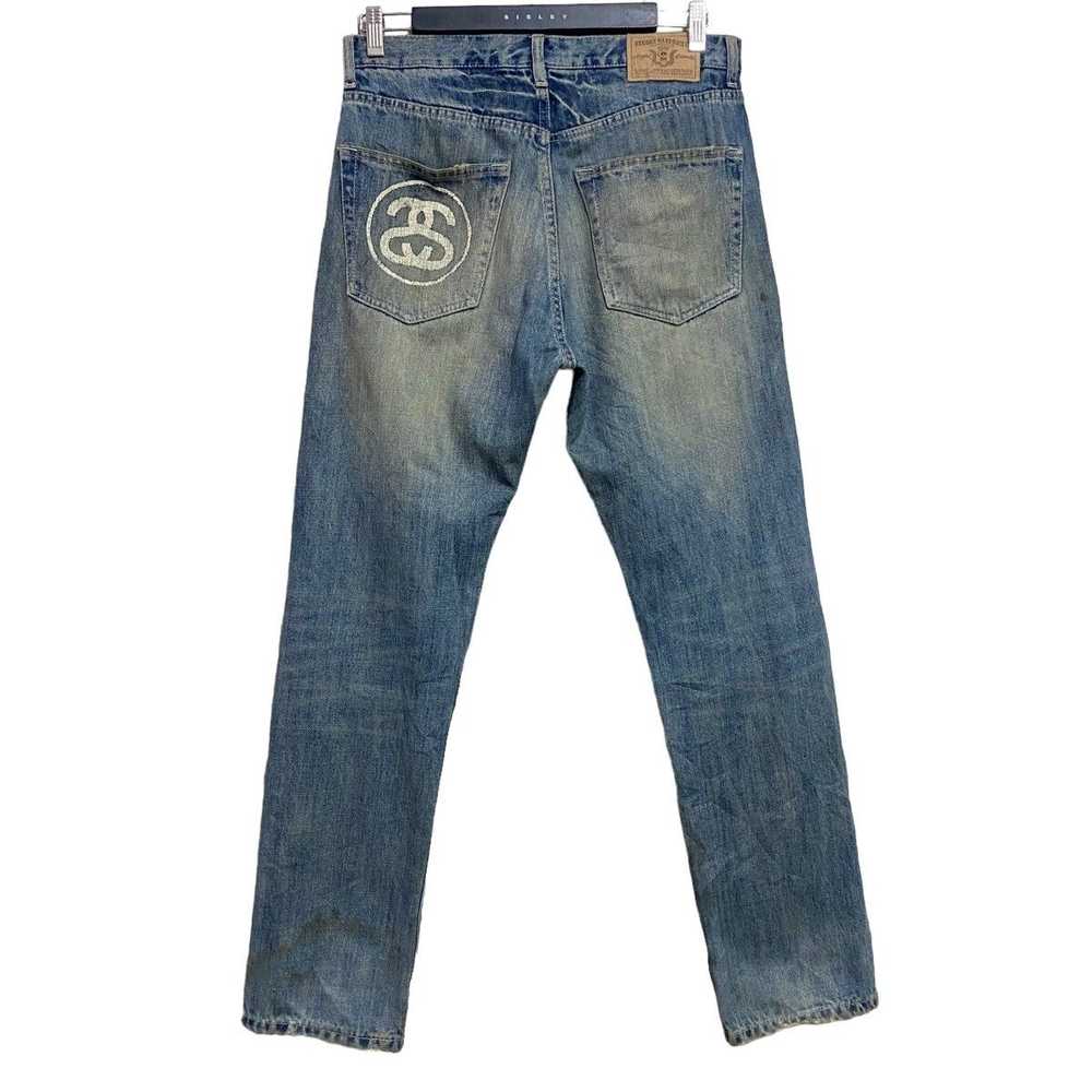 Stussy × Vintage Vintage Stussy Denim Mudwash Jea… - image 1