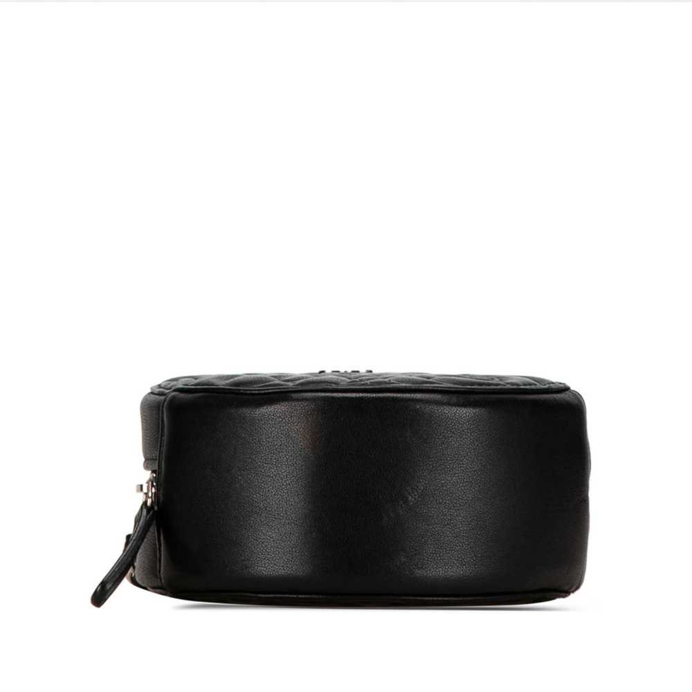 Chanel Chanel Goatskin Camellia Round Clutch with… - image 4