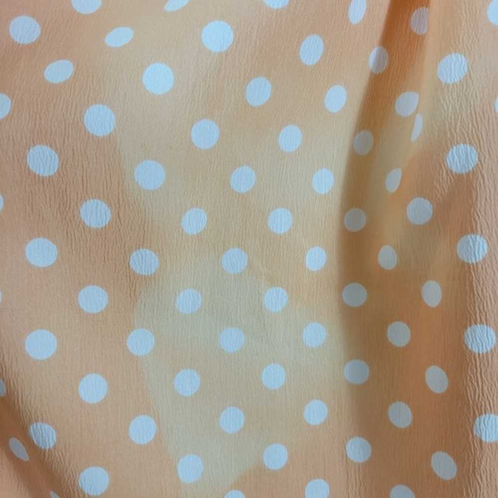 50s/60s Carol Brent Polka Dot Day Dress - image 4