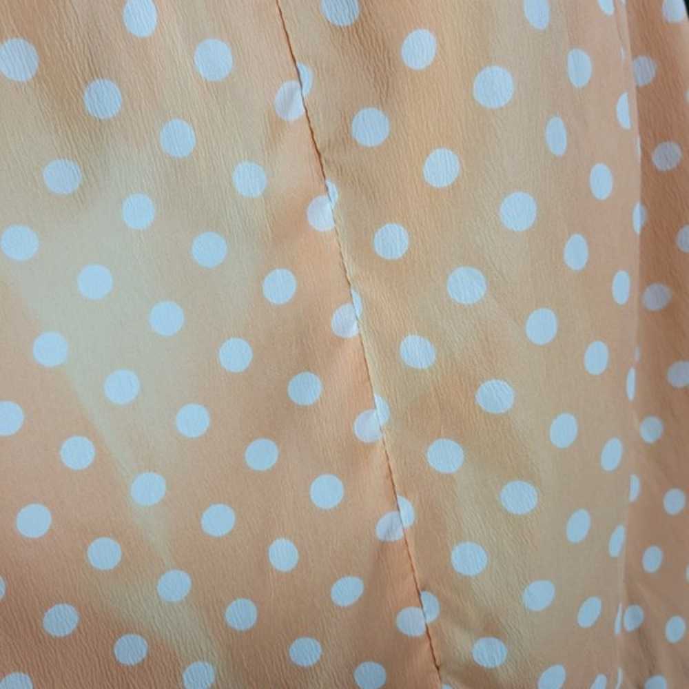 50s/60s Carol Brent Polka Dot Day Dress - image 5