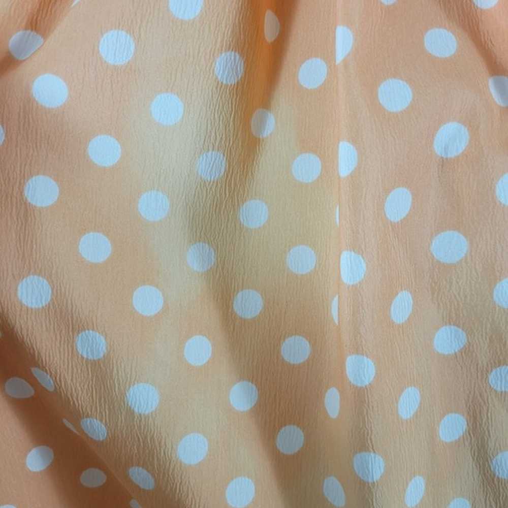 50s/60s Carol Brent Polka Dot Day Dress - image 6