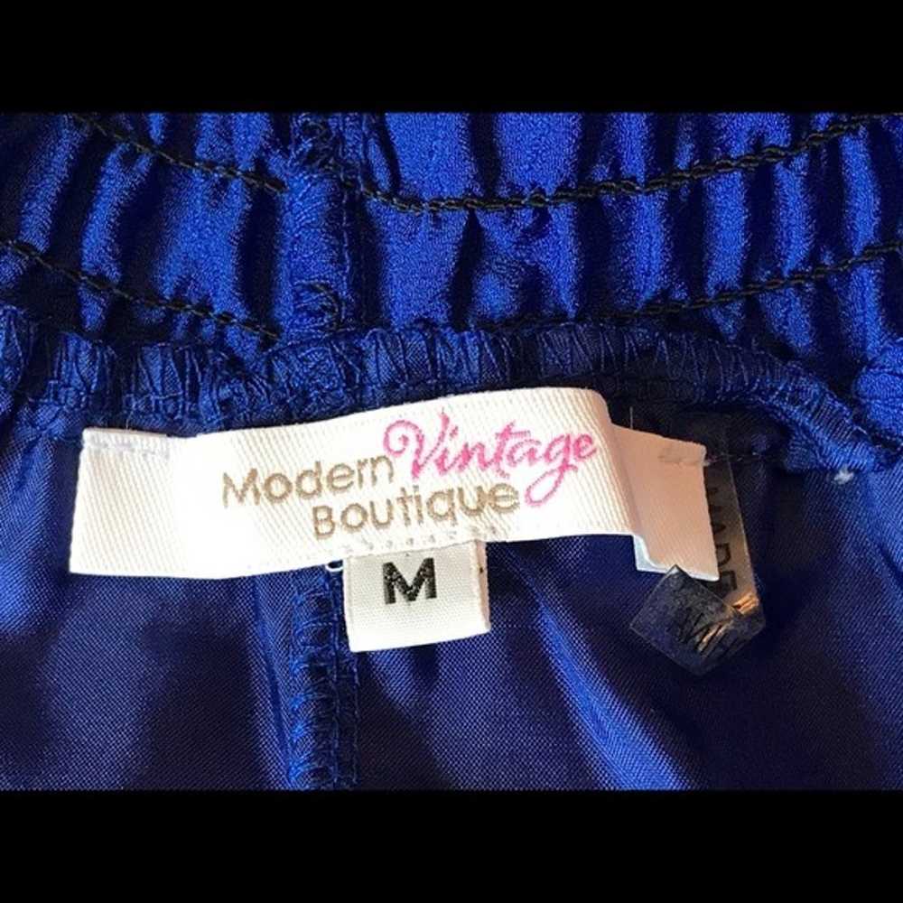 Modern Vintage Boutique royal blue dress - image 12