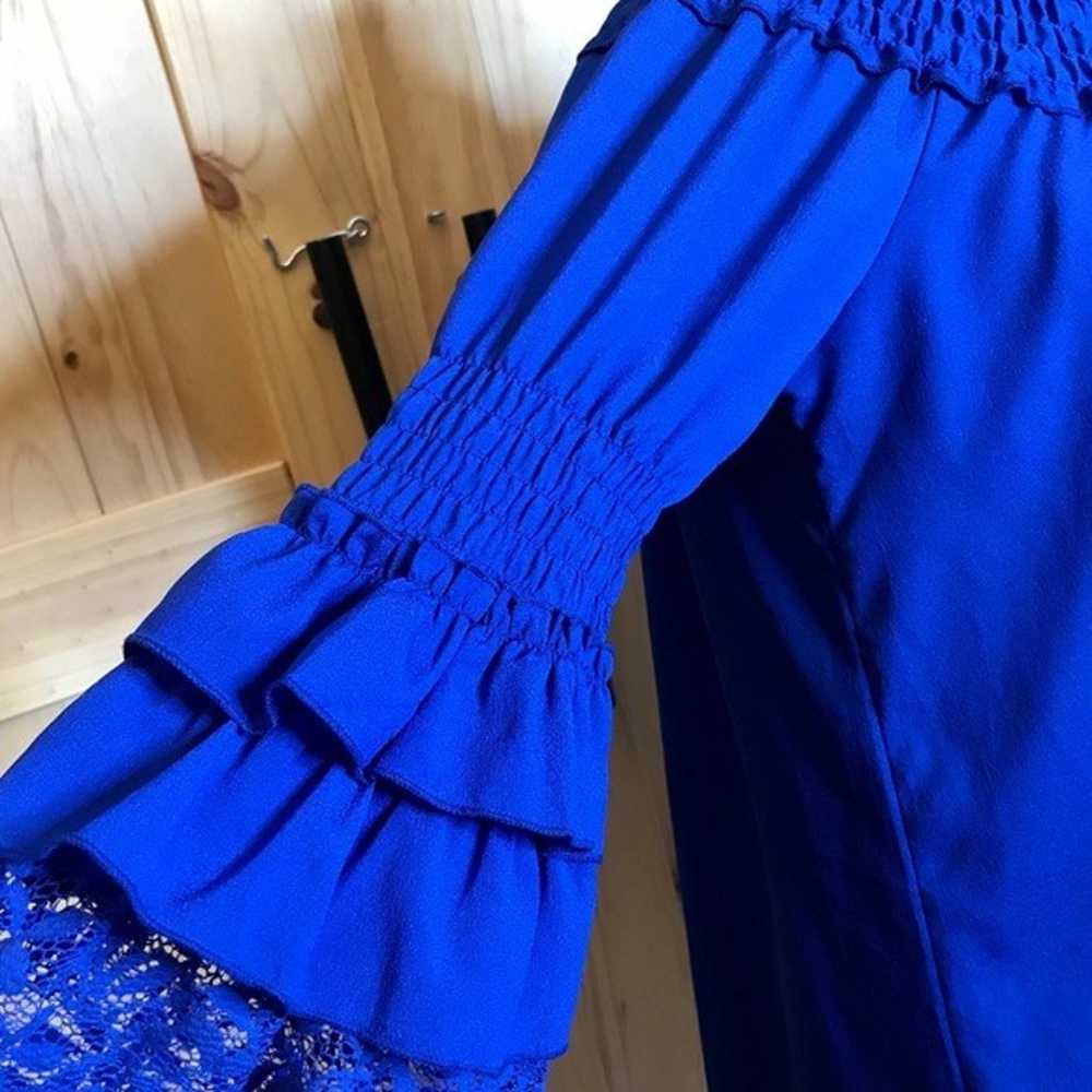 Modern Vintage Boutique royal blue dress - image 3