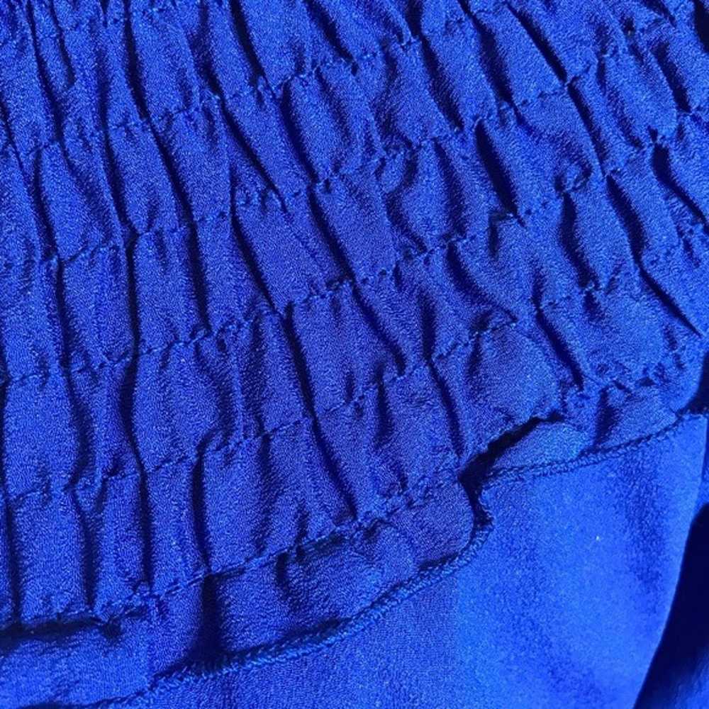 Modern Vintage Boutique royal blue dress - image 7