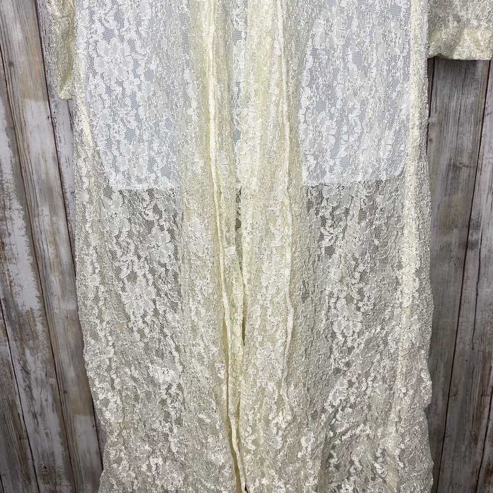 Vintage Dawn Joy Dress Fashions Size 10 Lace Cott… - image 10