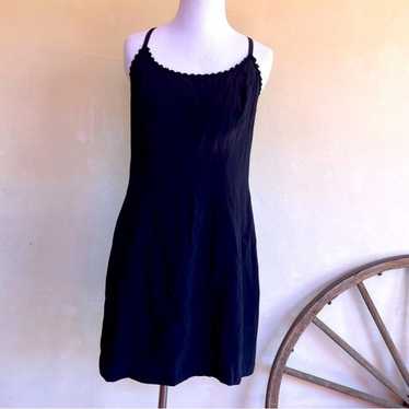 GUESS DRESSES BY MAURICE MARCIANO Vtg Lined Black… - image 1