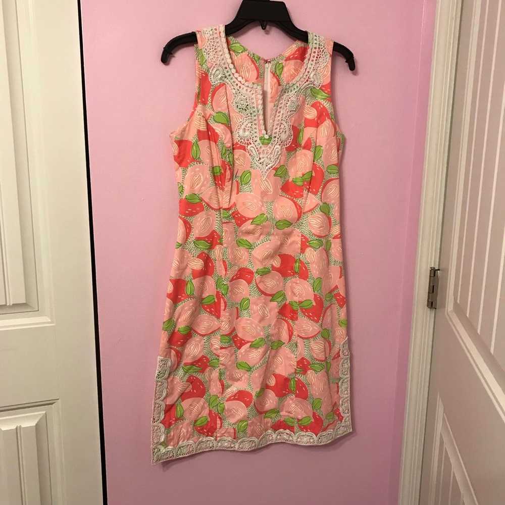 Lilly Pulitzer vintage white label mango mama shi… - image 1