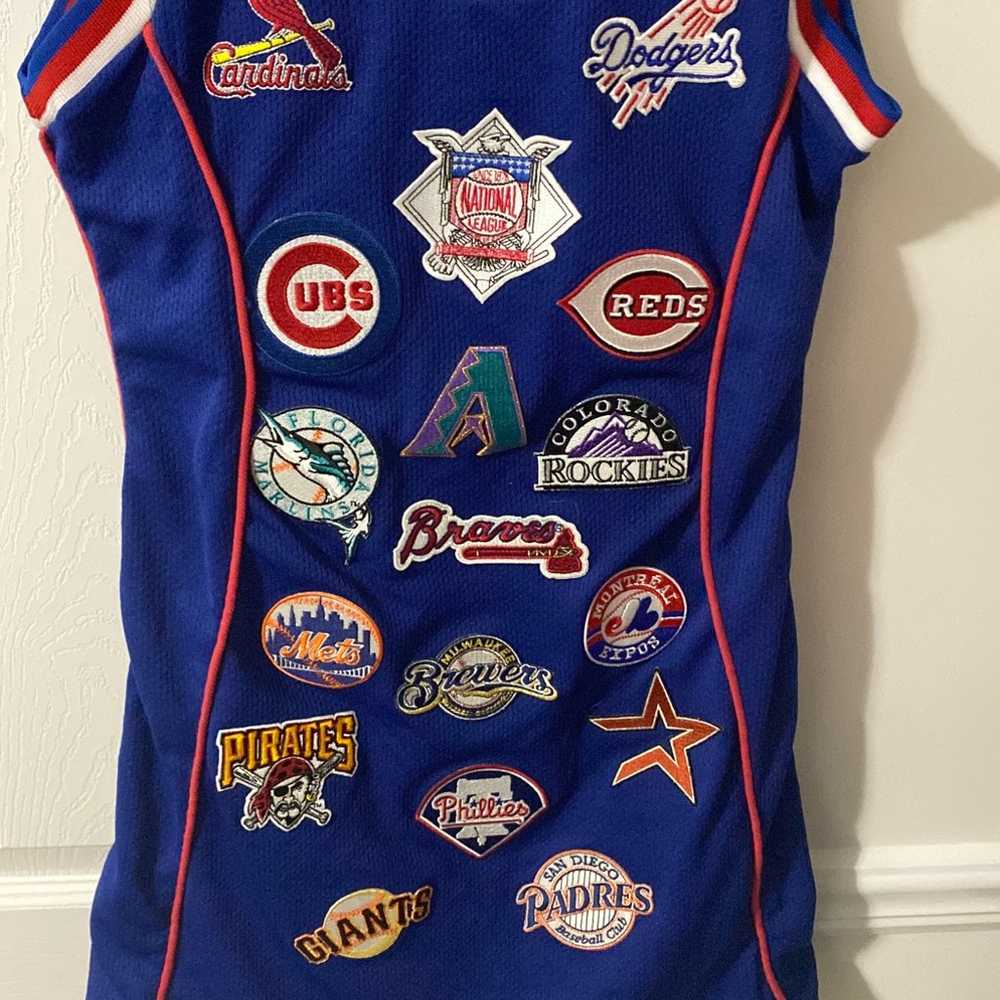 Vintage  MLB Baseball Authentic Jersey Tank Dress - image 2