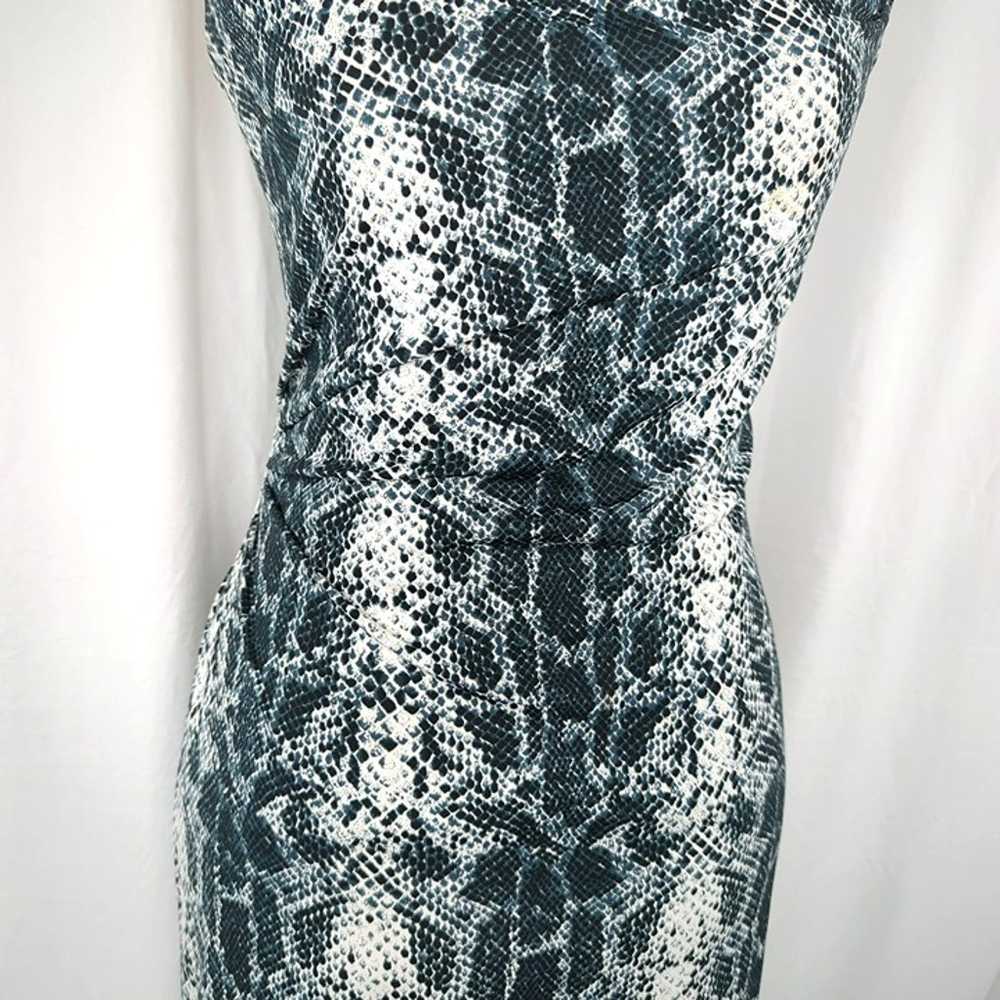 Vintage Womens Dress Medium Snake Black Short Par… - image 3