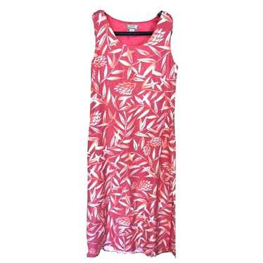 Silk Tommy Bahama Size 8 MAXI DRESS Floral Tropic… - image 1