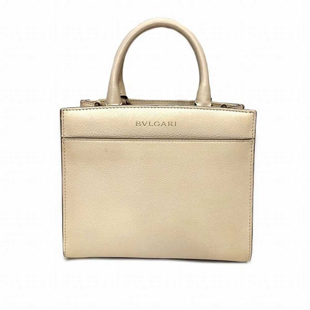 Bvlgari BVLGARI Tote 291658 Bag Shoulder Women's - image 2