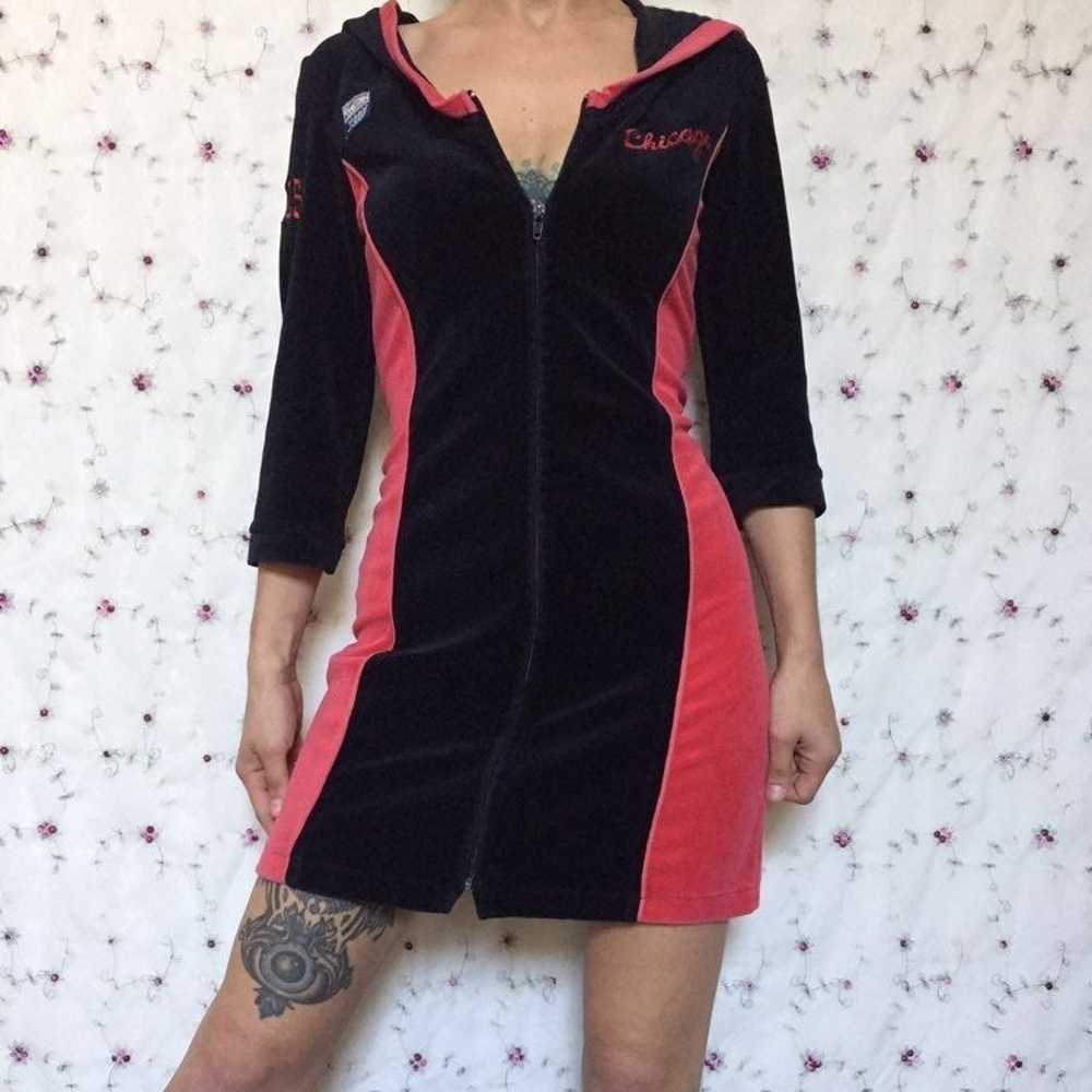 Vintage Hardwood Classics Velvet Mini Dress - image 1