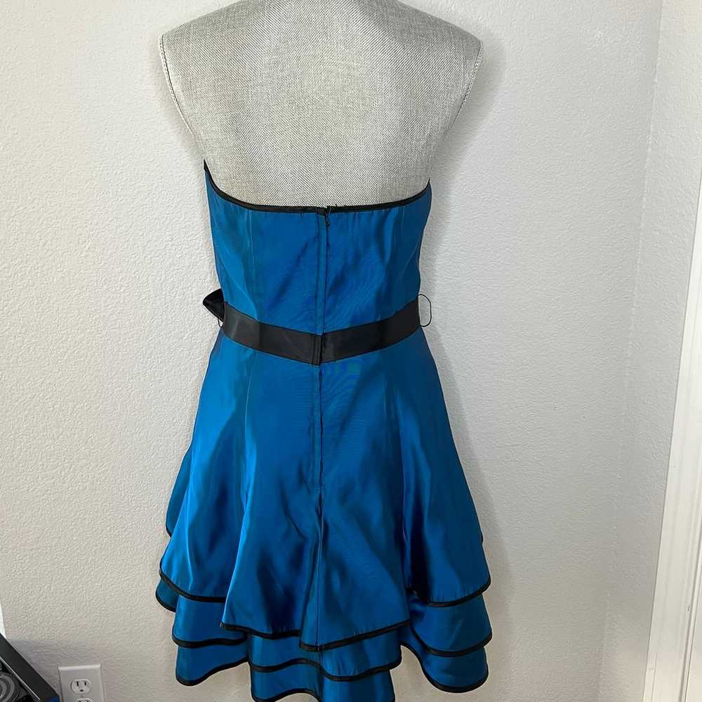 Vintage ROBERTA Fit & Flare Dress Strapless Size … - image 3