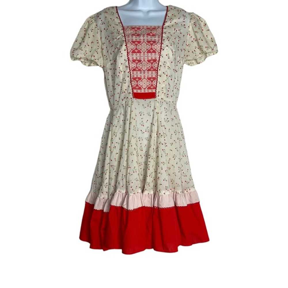 Vintage Kate Schorer Square Dance Dress Womens M … - image 1