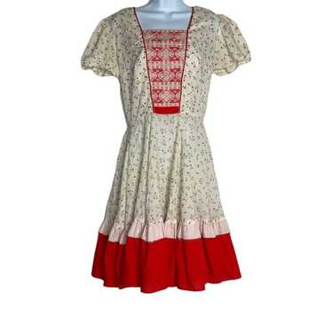 Vintage Kate Schorer Square Dance Dress Womens M … - image 1