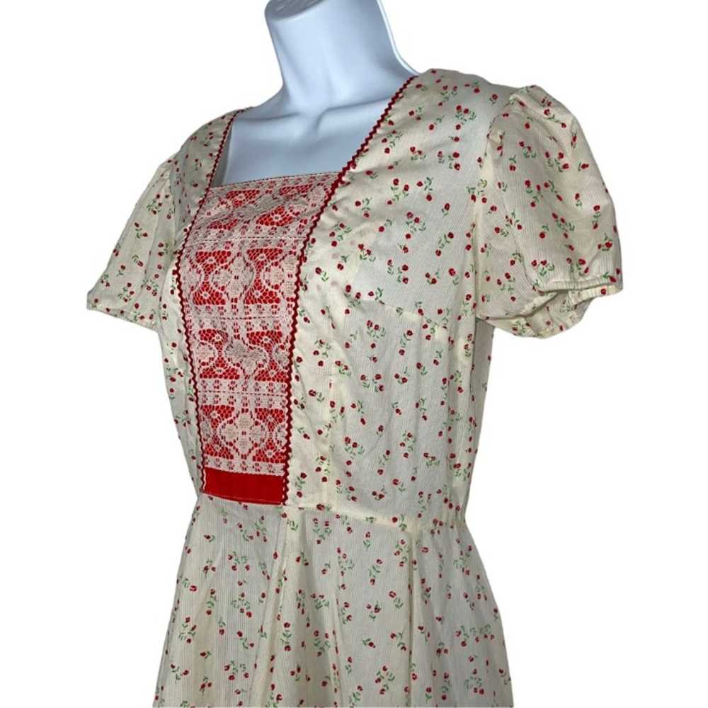 Vintage Kate Schorer Square Dance Dress Womens M … - image 4