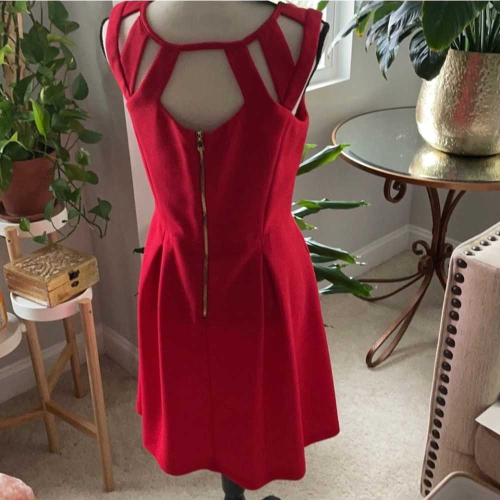 Vintage, Betsey Johnson Red Dress! - image 2