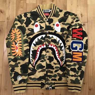 Bape × Goretex GORE wind stopper BAPE camo shark … - image 1