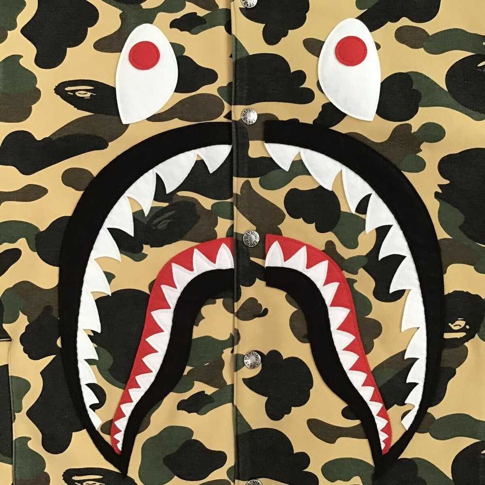 Bape × Goretex GORE wind stopper BAPE camo shark … - image 2