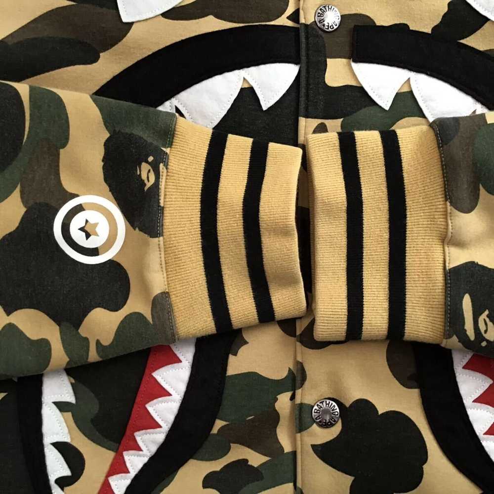 Bape × Goretex GORE wind stopper BAPE camo shark … - image 6