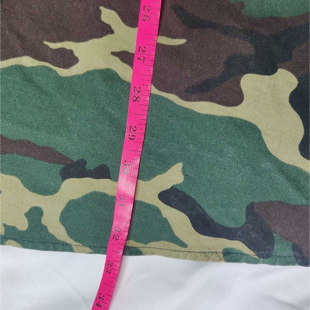 Rare Lip Service Vintage 90s Y2K Cotton Camo Over… - image 12