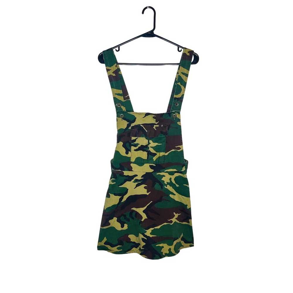 Rare Lip Service Vintage 90s Y2K Cotton Camo Over… - image 1