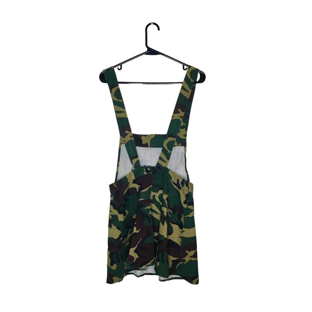 Rare Lip Service Vintage 90s Y2K Cotton Camo Over… - image 2