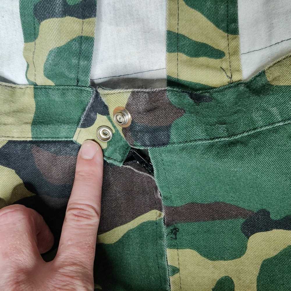 Rare Lip Service Vintage 90s Y2K Cotton Camo Over… - image 7