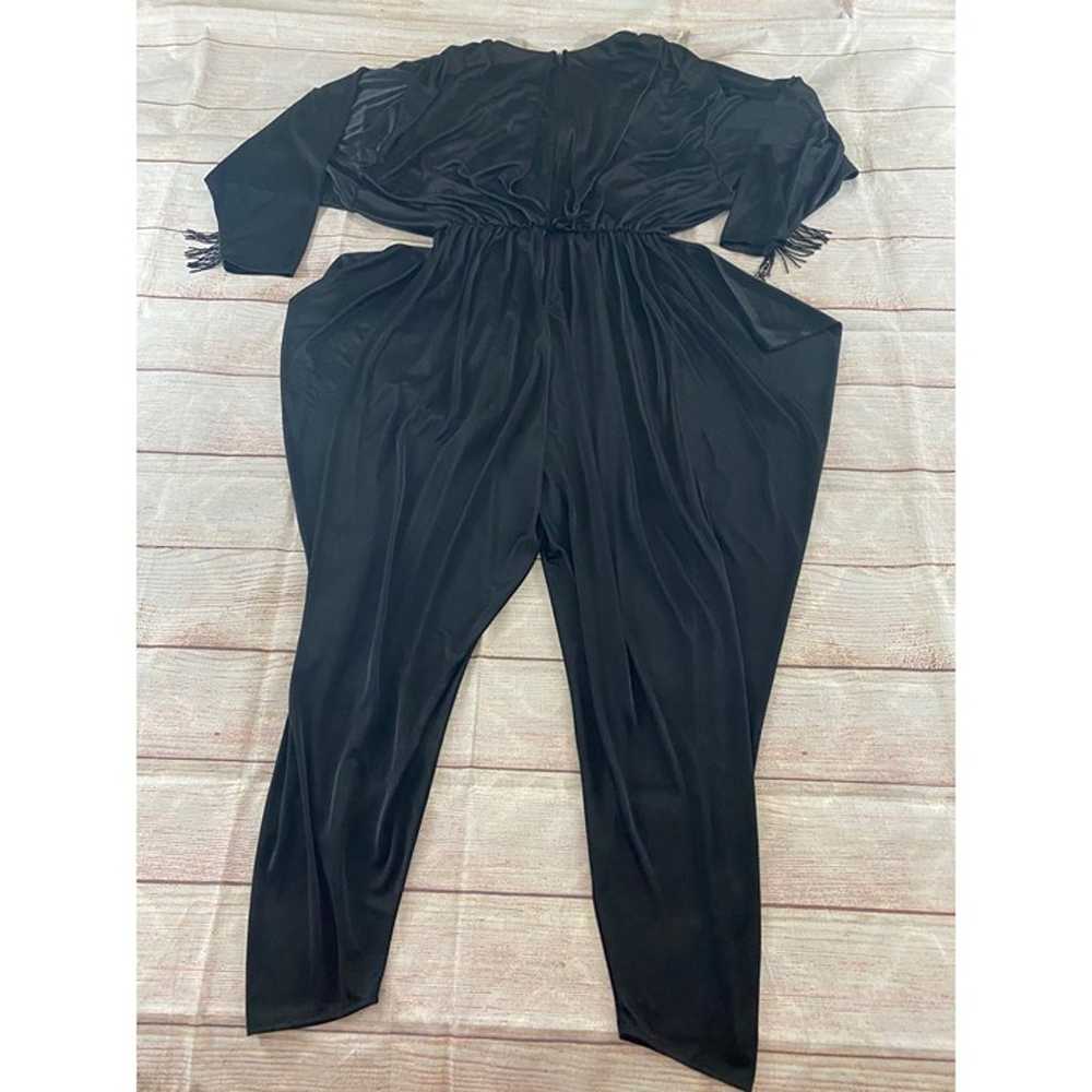 Vintage 1980's David Rose Black Harem Style Tassl… - image 11