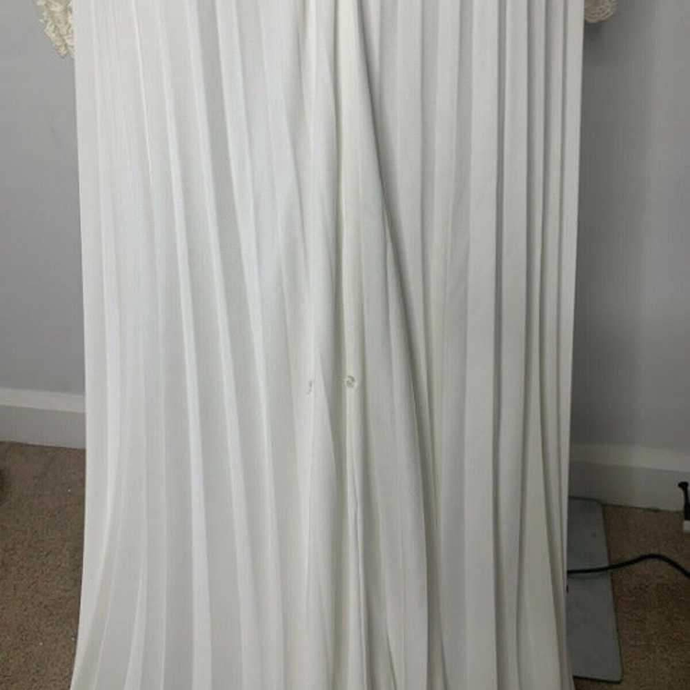 Vintage 1970/80s Union Made Wedding Gown - image 8