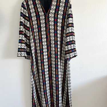 Handmade kaftan styled poncho