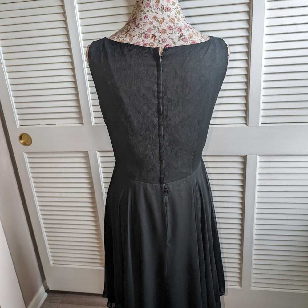 Vintage Elinor Gay silk dress - image 3