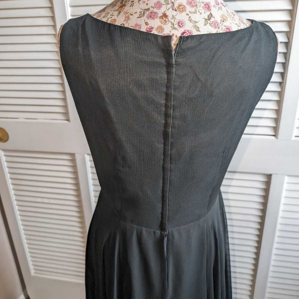 Vintage Elinor Gay silk dress - image 4