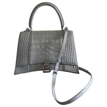 Balenciaga Hourglass leather handbag - image 1