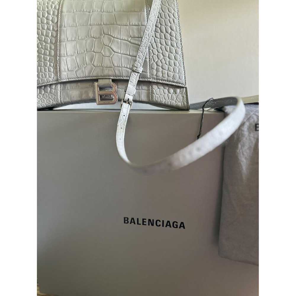 Balenciaga Hourglass leather handbag - image 4