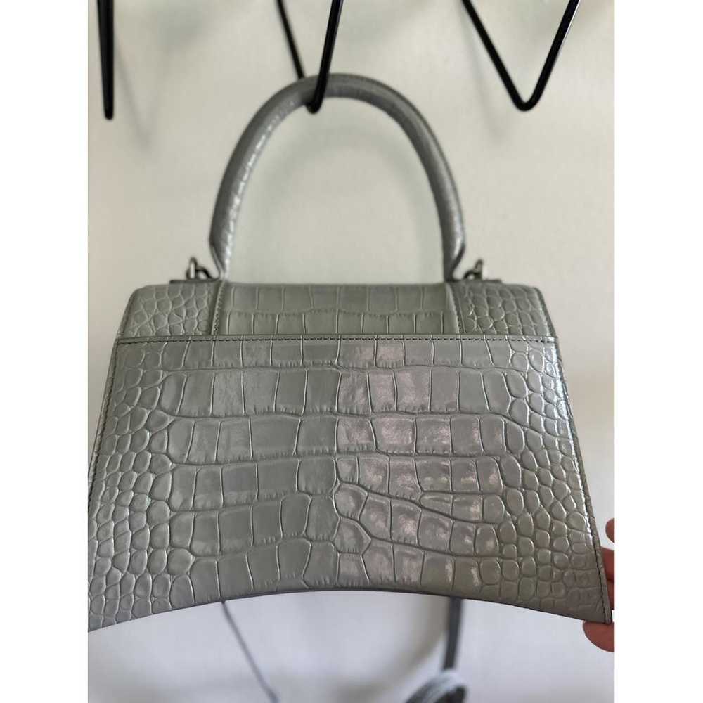 Balenciaga Hourglass leather handbag - image 7