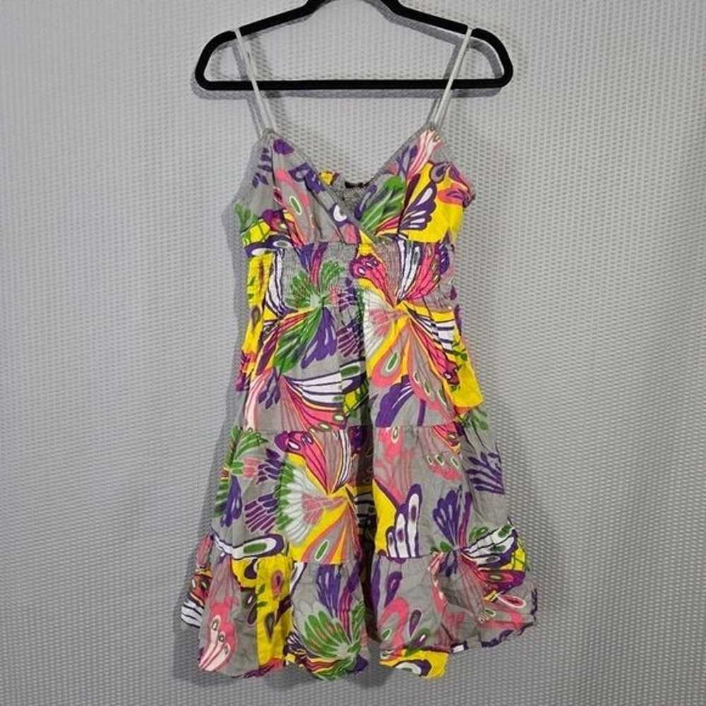 Speed Control Vintage 90's Y2K Butterfly Print Ti… - image 1