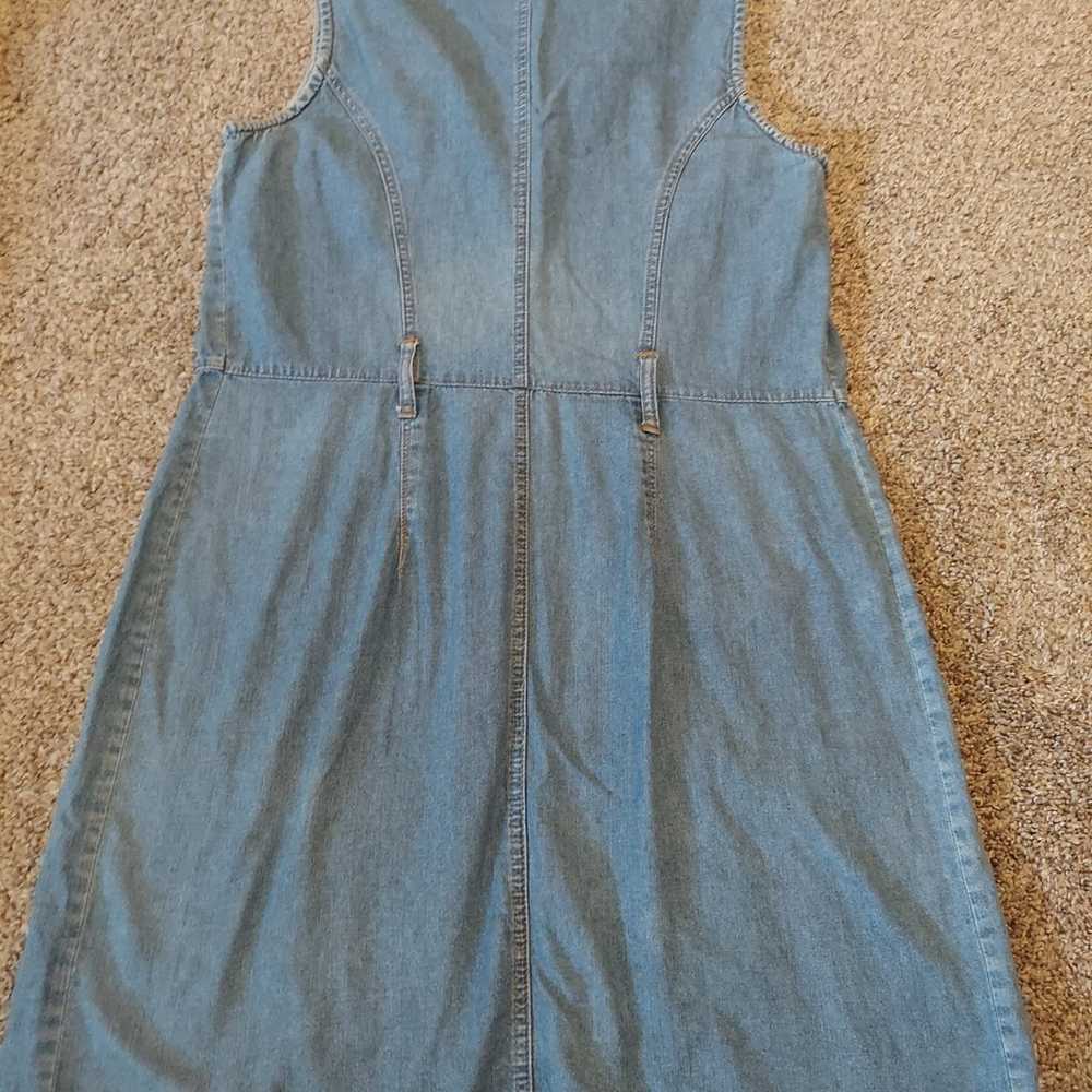 Vintage denim jean  dress - image 2