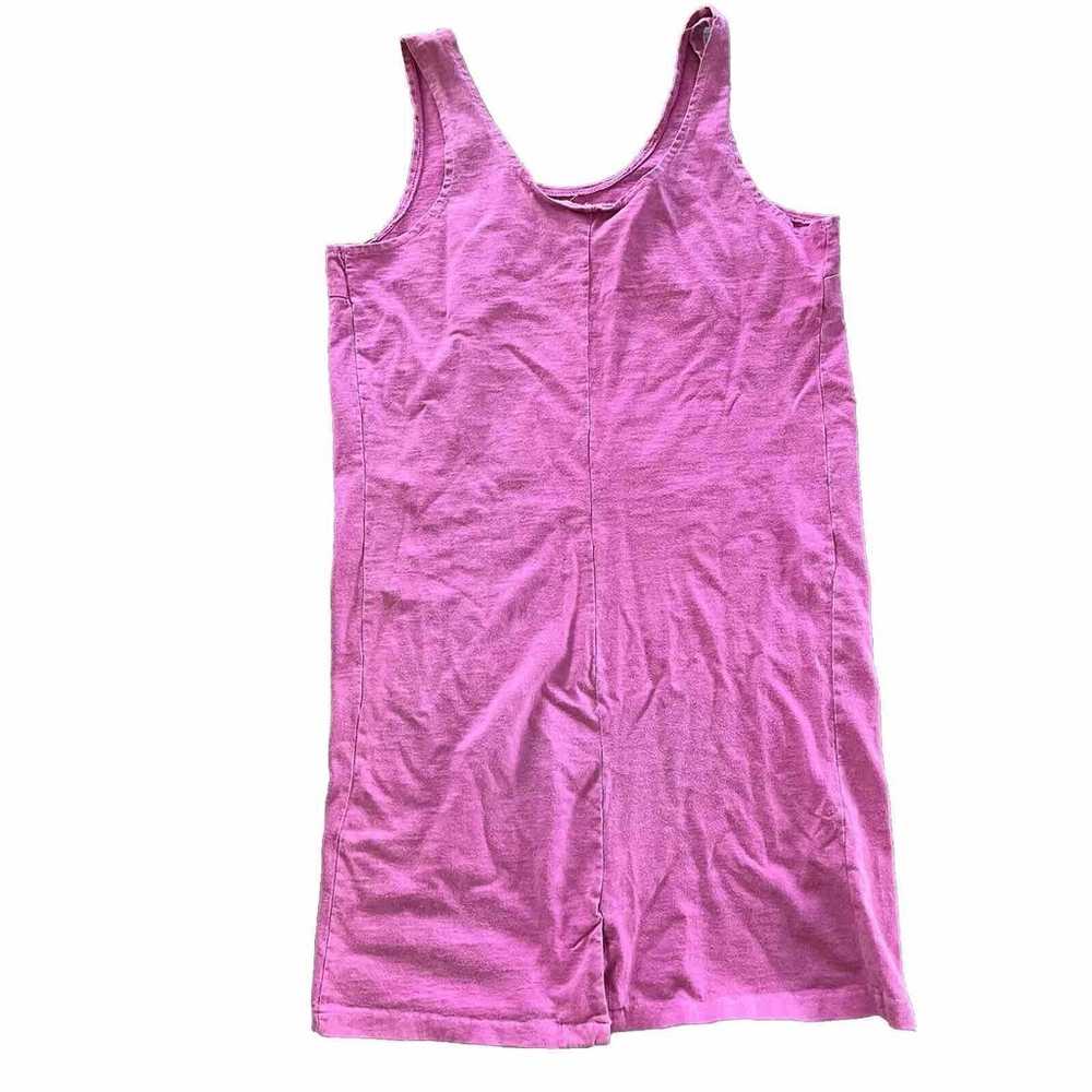 Vintage 90s Fresh Produce Pink Sleeveless T-Shirt… - image 5