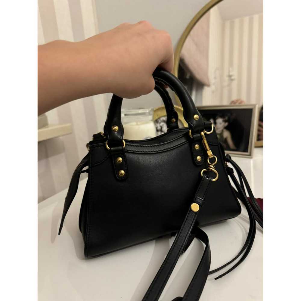 Balenciaga Neo Classic leather handbag - image 8