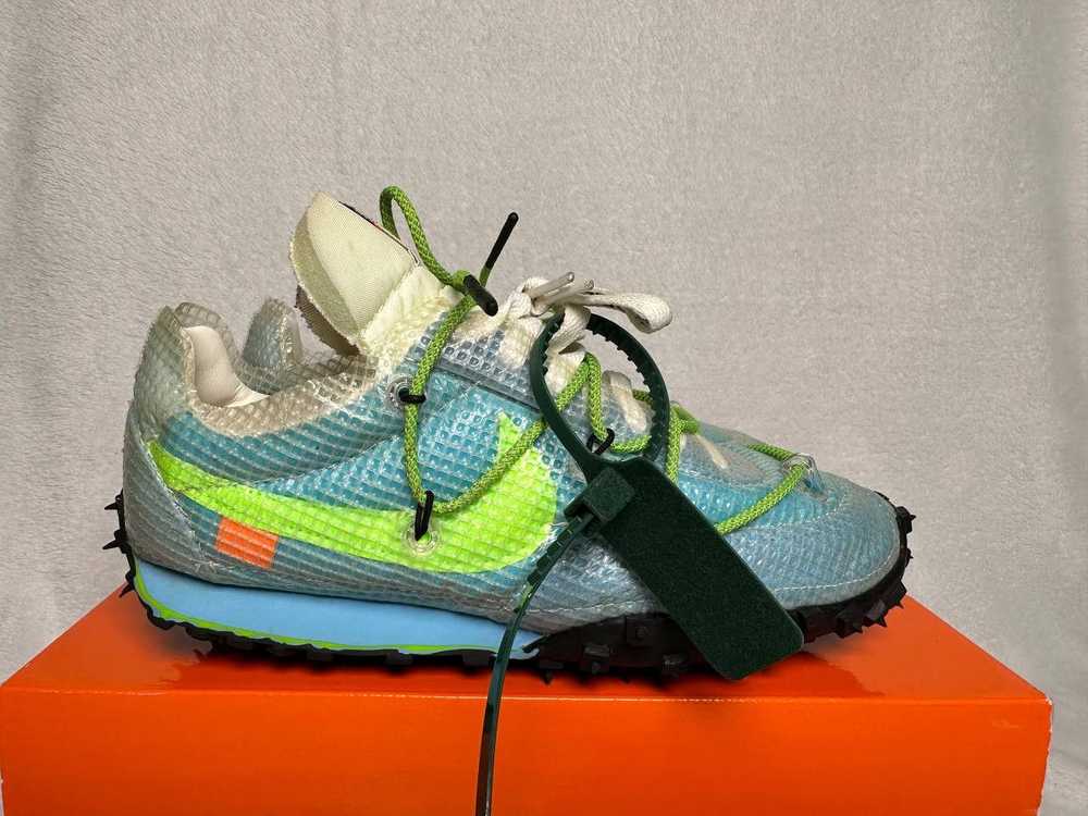 Nike Nike Waffle Racer Off-White Vivid Sky 2019 - image 2