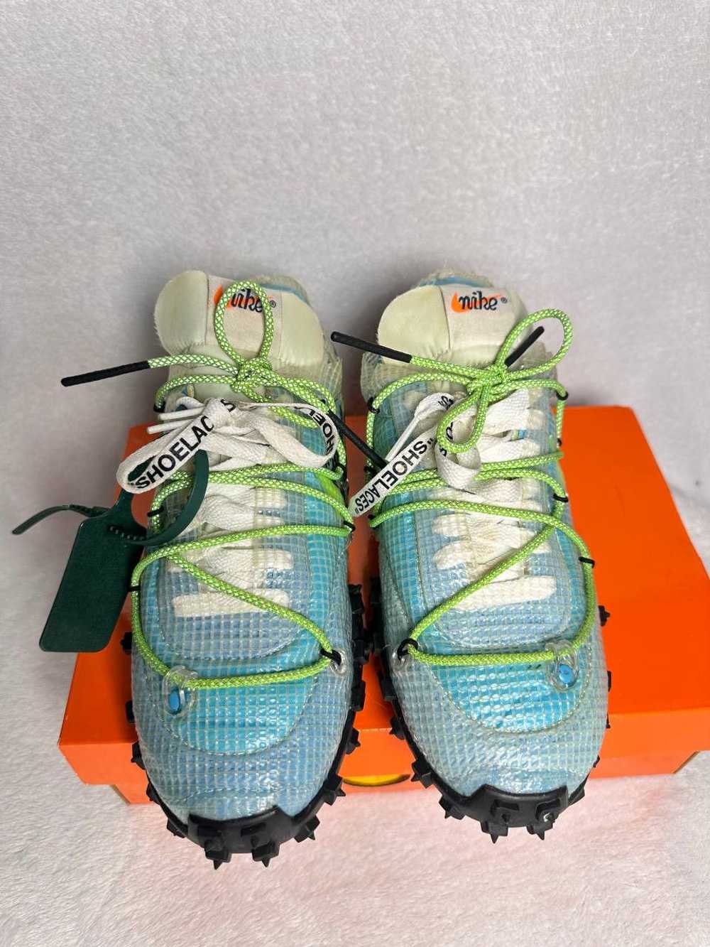 Nike Nike Waffle Racer Off-White Vivid Sky 2019 - image 4