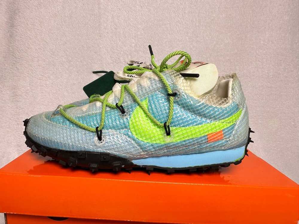 Nike Nike Waffle Racer Off-White Vivid Sky 2019 - image 5