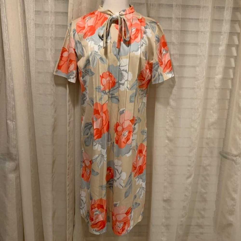 Vtg Berkshire B-Tween floral dress L - image 1